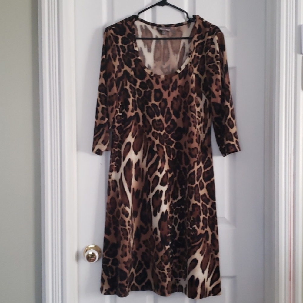 Roz & Ali 3/4 sleeve Dress